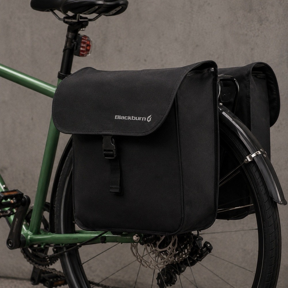 Blackburn Local 36L Bike Saddle Bag Set NWT Rear Rack Commuter